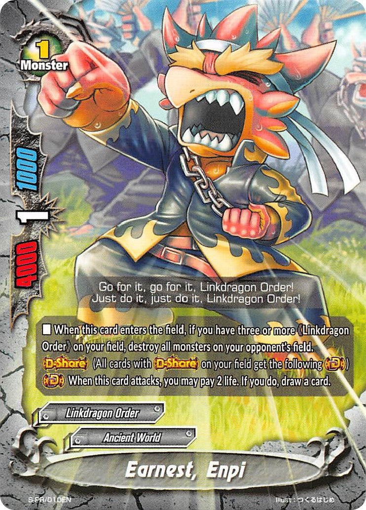 Image for Earnest, Enpi (S-Promo Cards) (S-PR/010EN) - Future Card BuddyFight