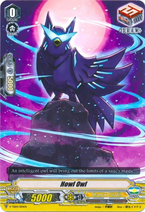 Image for Howl Owl (V-TD04: Ren Suzugamori) (V-TD04/014EN) - Cardfight Vanguard