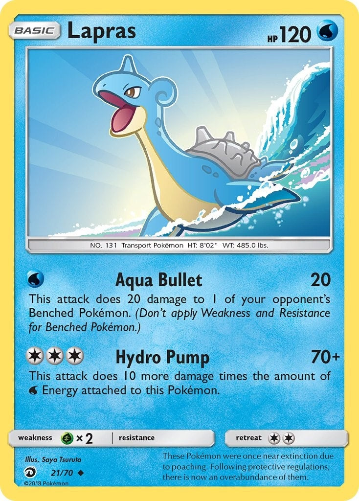 Image for Lapras (Dragon Majesty) (21/70) - Pokemon
