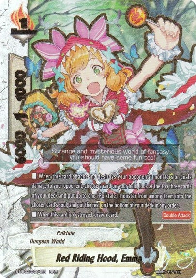 Image for Red Riding Hood, Emma (S-UB02: Miracle Fighters ~Miko & Mel~) (S-UB02/0004EN) - Future Card BuddyFight