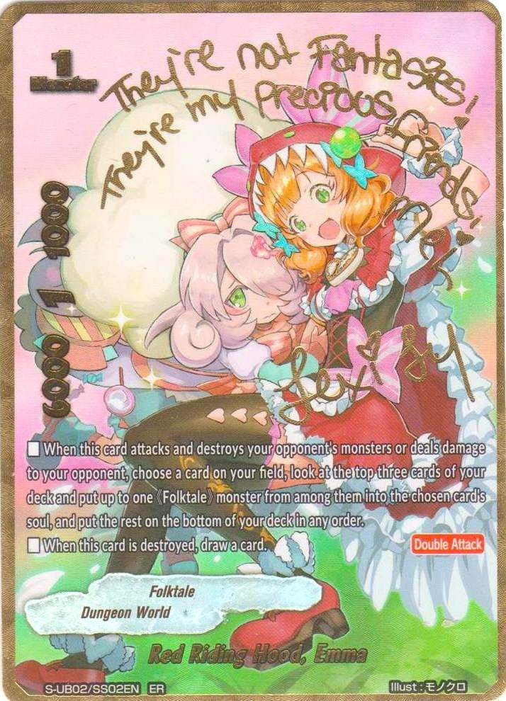 Image for Red Riding Hood, Emma (ER) (S-UB02: Miracle Fighters ~Miko & Mel~) (S-UB02/SS002EN) - Future Card BuddyFight