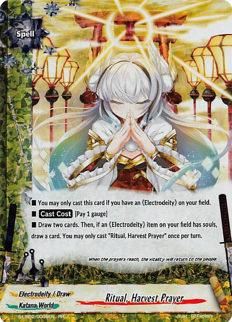 Image for Ritual, Harvest Prayer (S-UB02: Miracle Fighters ~Miko & Mel~) (S-UB02/0009EN) - Future Card BuddyFight