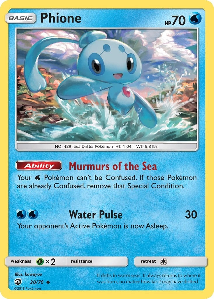 Image for Phione (Dragon Majesty) (30/70) - Pokemon