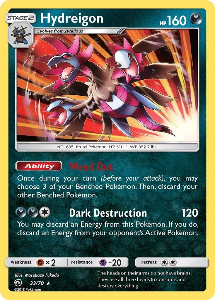 Image for Hydreigon (Dragon Majesty) (33/70) - Pokemon