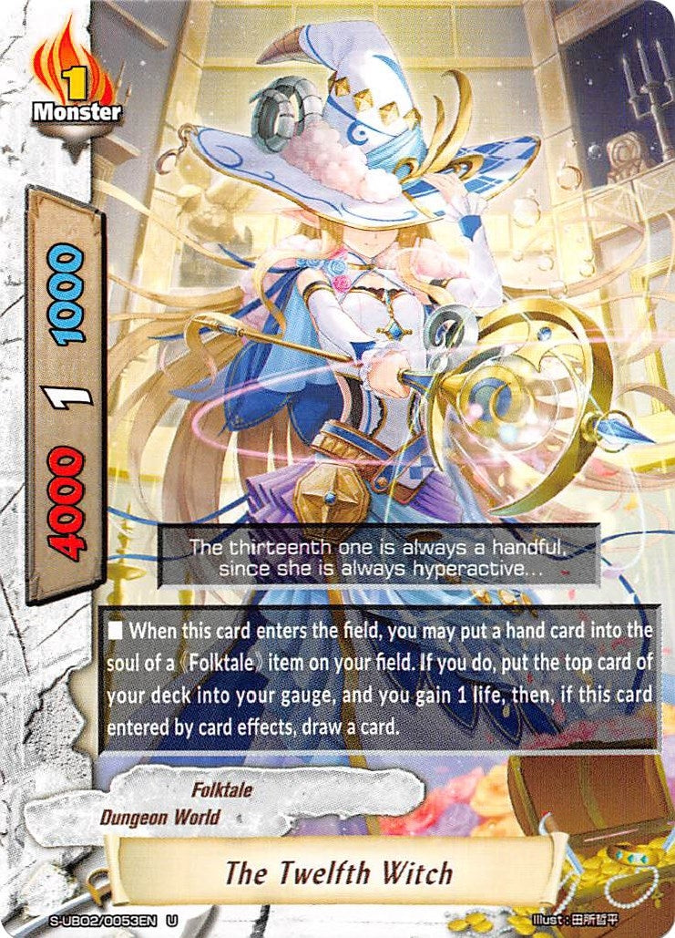 Image for The Twelfth Witch (S-UB02: Miracle Fighters ~Miko & Mel~) (S-UB02/0053EN) - Future Card BuddyFight