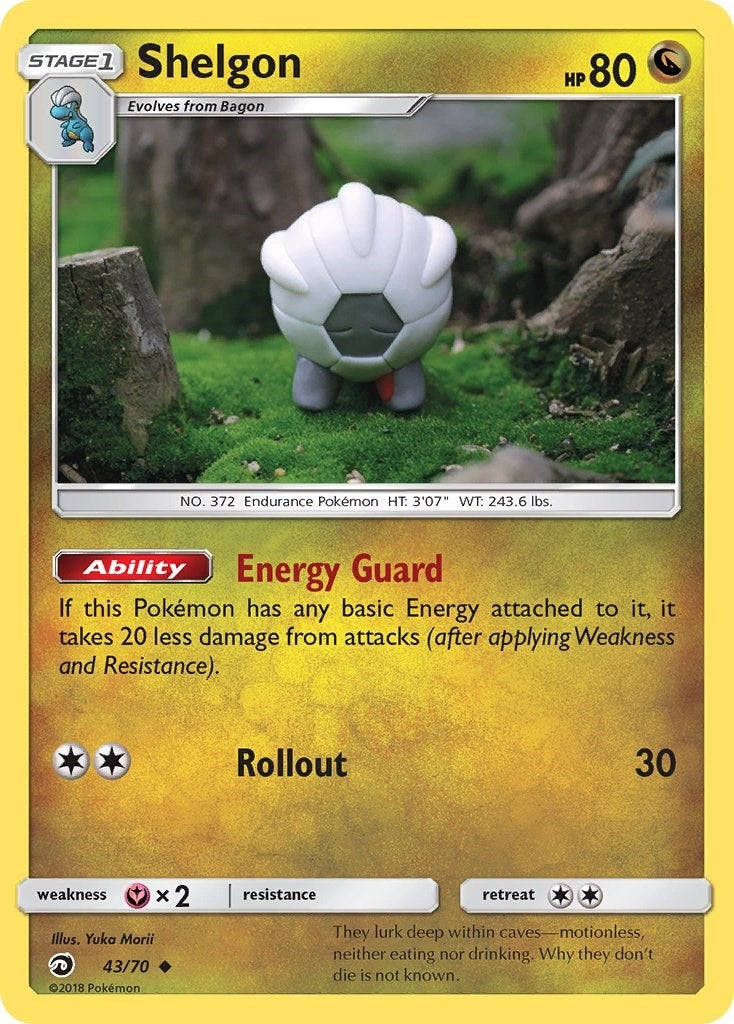 Image for Shelgon (Dragon Majesty) (43/70) - Pokemon