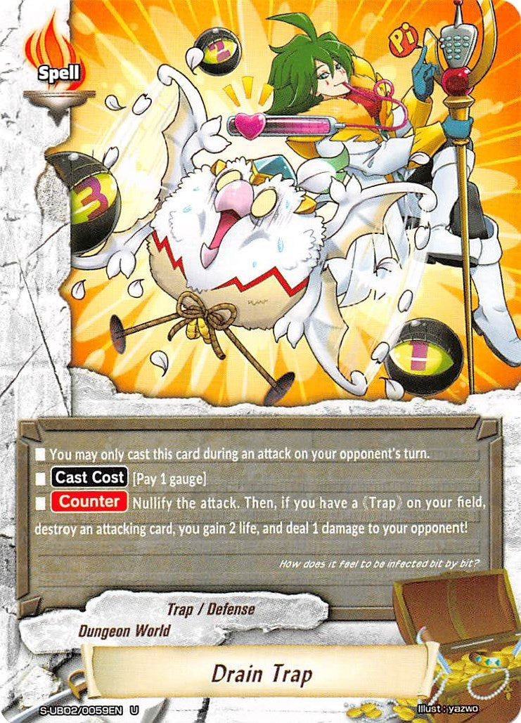 Image for Drain Trap (S-UB02: Miracle Fighters ~Miko & Mel~) (S-UB02/0059EN) - Future Card BuddyFight