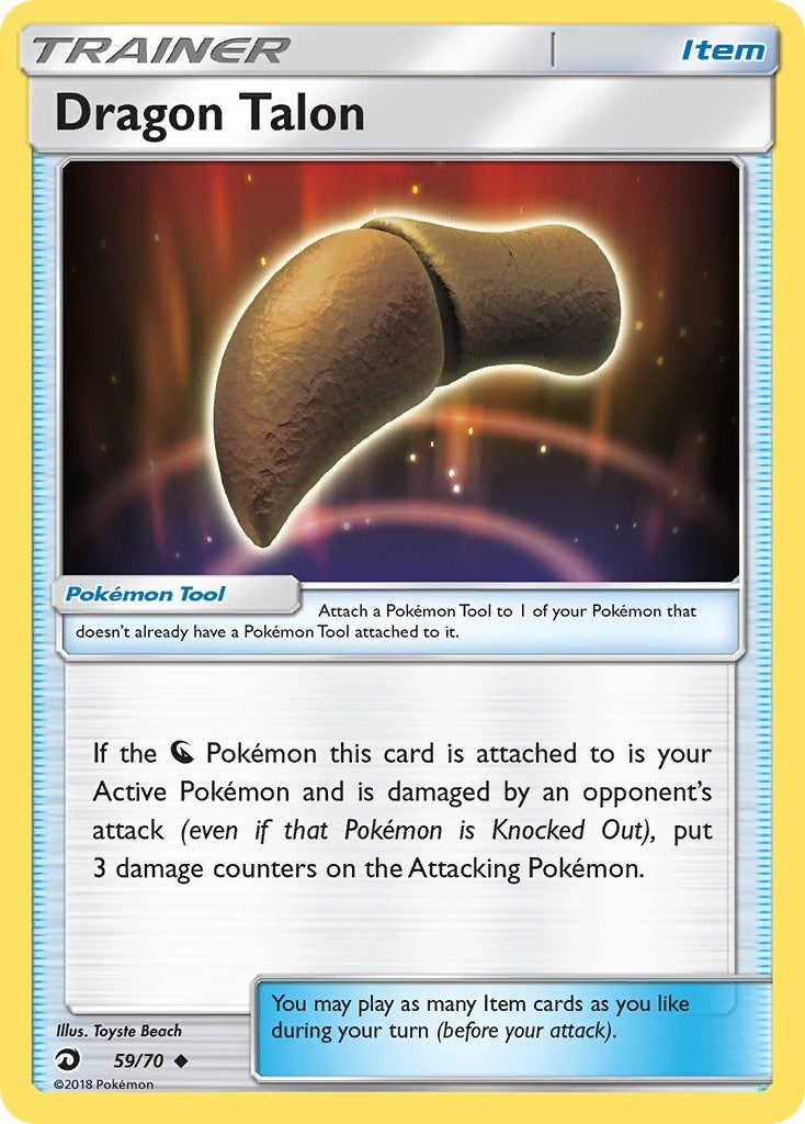 Image for Dragon Talon (Dragon Majesty) (59/70) - Pokemon