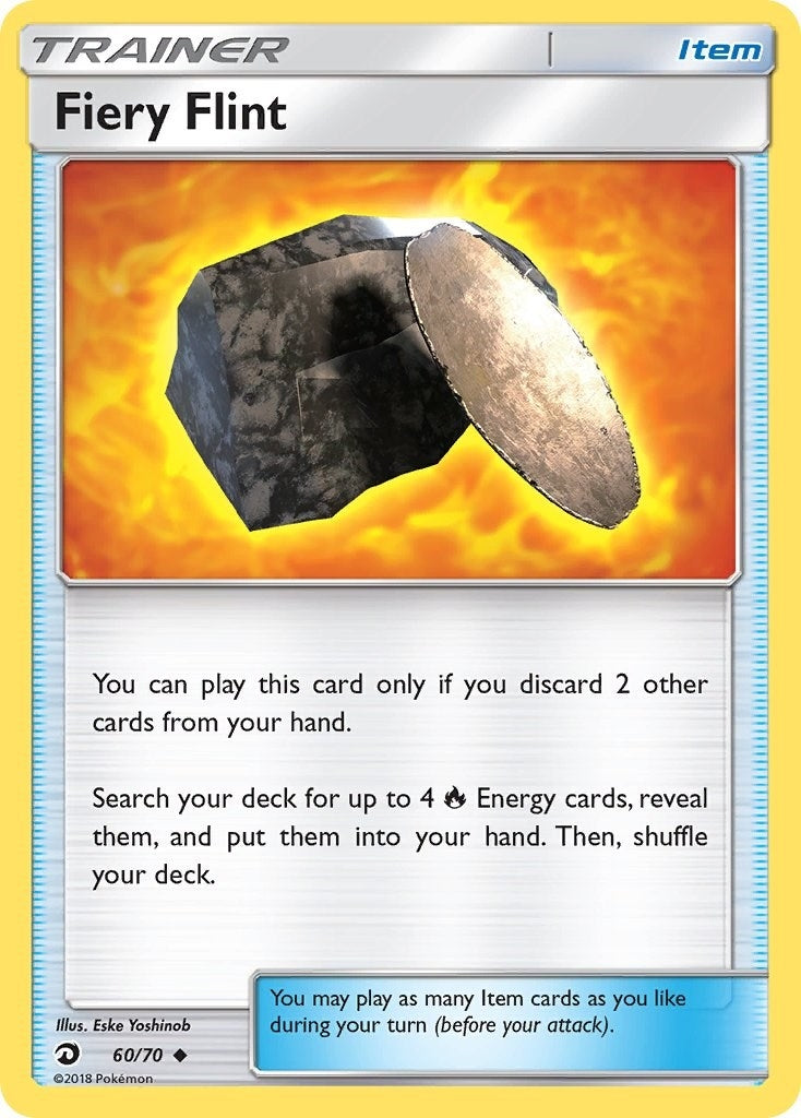 Image for Fiery Flint (Dragon Majesty) (60/70) - Pokemon