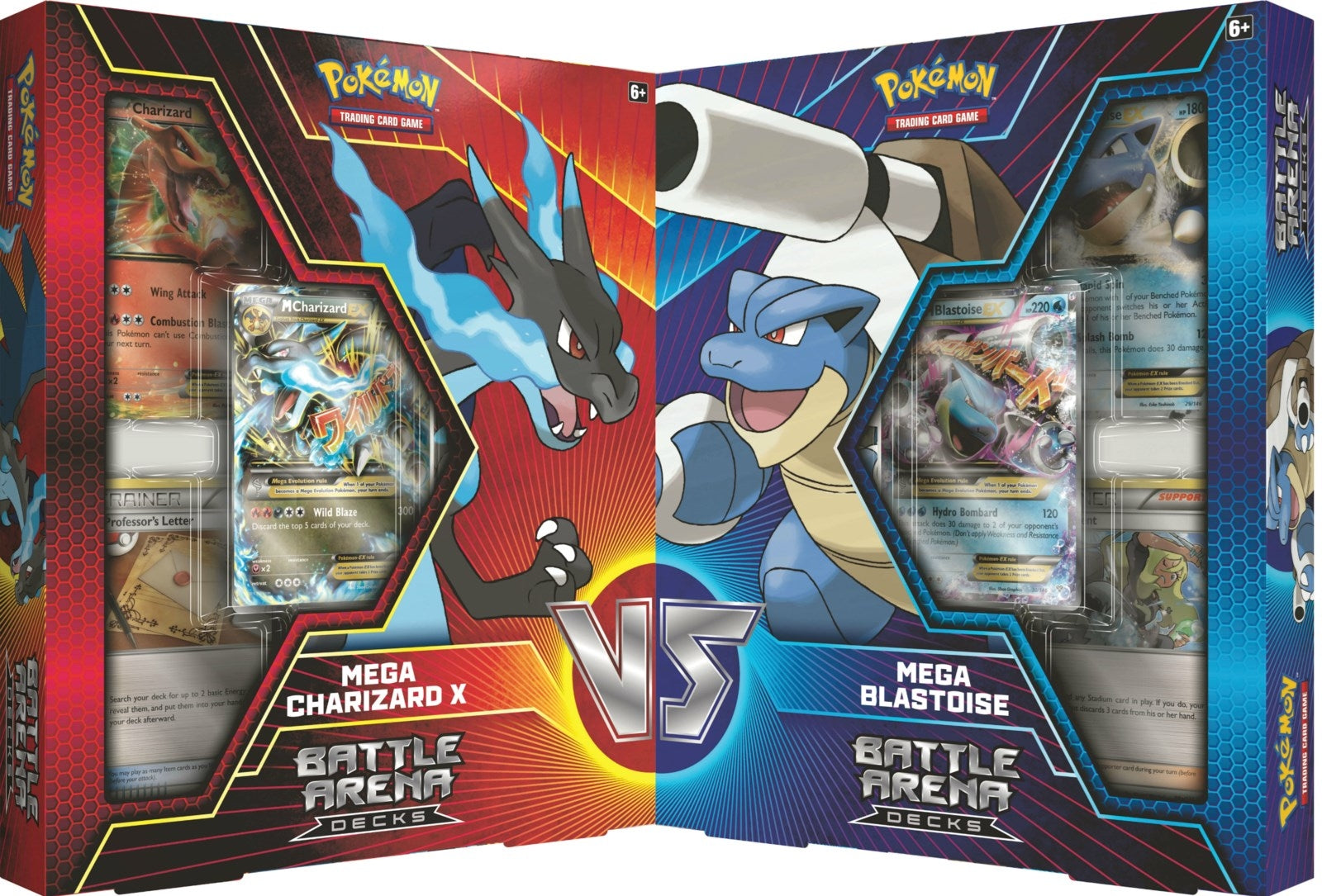 Image for Battle Arena Deck [Mega Blastoise & Mega Charizard X] - Pokemon