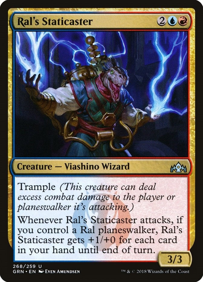 Image for Ral's Staticaster (Guilds of Ravnica) (268) - Magic: The Gathering
