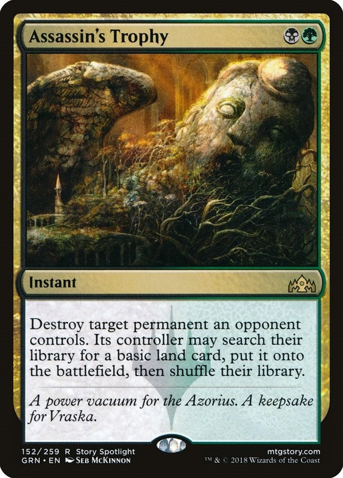 Image for Assassin's Trophy (Guilds of Ravnica) (152) - Magic: The Gathering