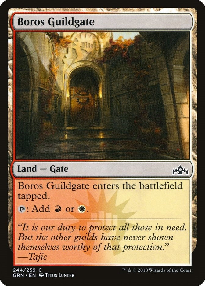 Image for Boros Guildgate (244) (Guilds of Ravnica) (244) - Magic: The Gathering