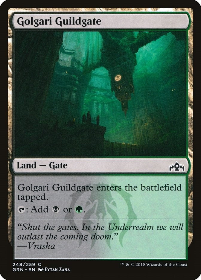 Image for Golgari Guildgate (248) (Guilds of Ravnica) (248) - Magic: The Gathering