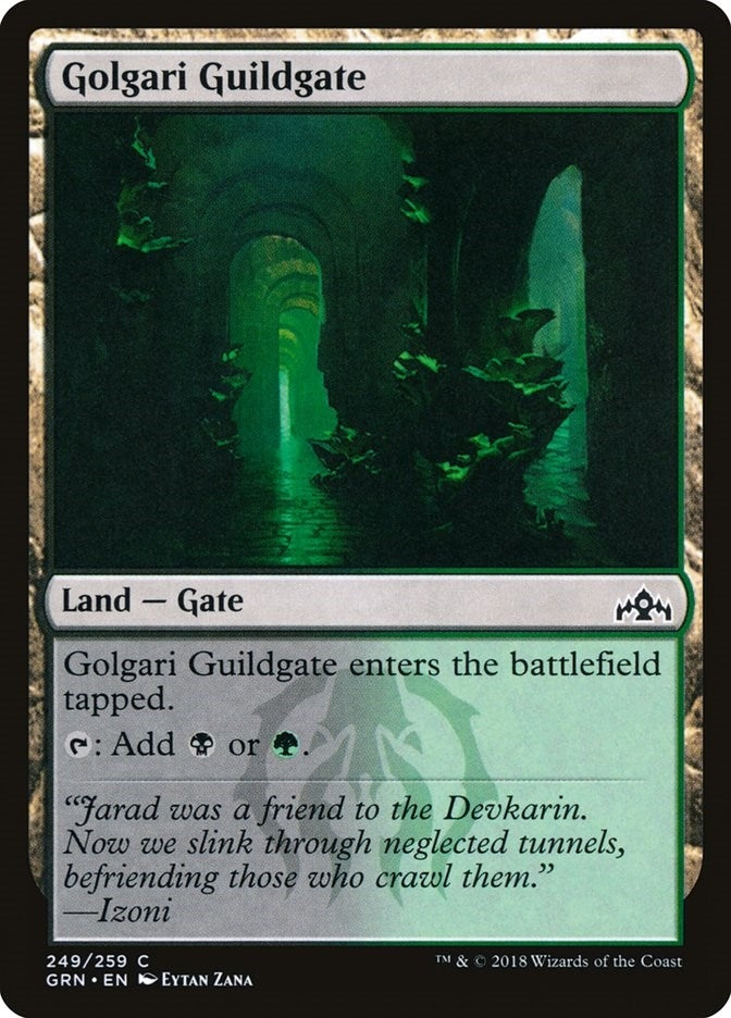 Image for Golgari Guildgate (249) (Guilds of Ravnica) (249) - Magic: The Gathering