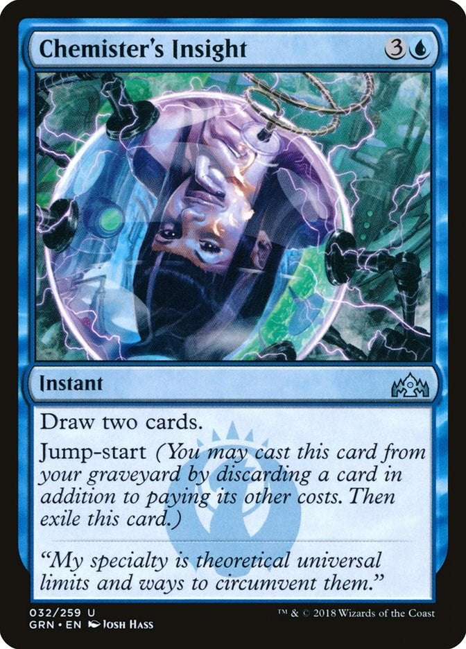 Image for Chemister's Insight (Guilds of Ravnica) (32) - Magic: The Gathering