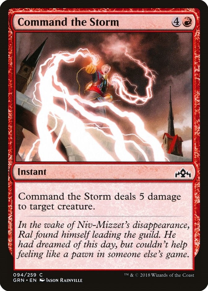 Image for Command the Storm (Guilds of Ravnica) (94) - Magic: The Gathering