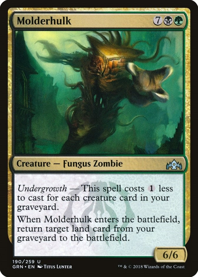Image for Molderhulk (Guilds of Ravnica) (190) - Magic: The Gathering