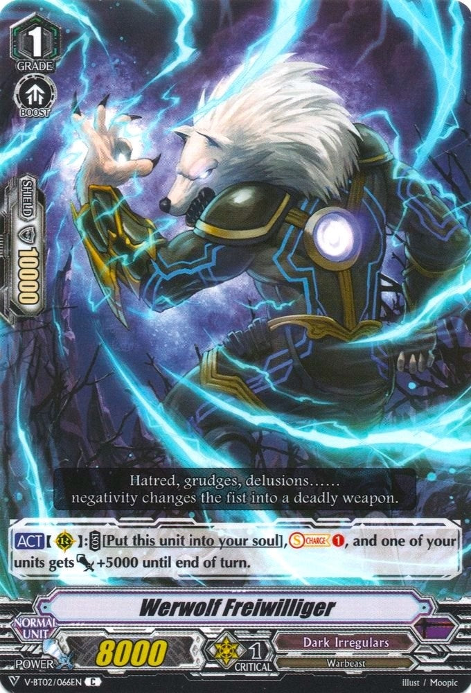 Image for Werwolf Freiwilliger (V-BT02 : Strongest! Team AL4) (V-BT02/066EN) - Cardfight Vanguard