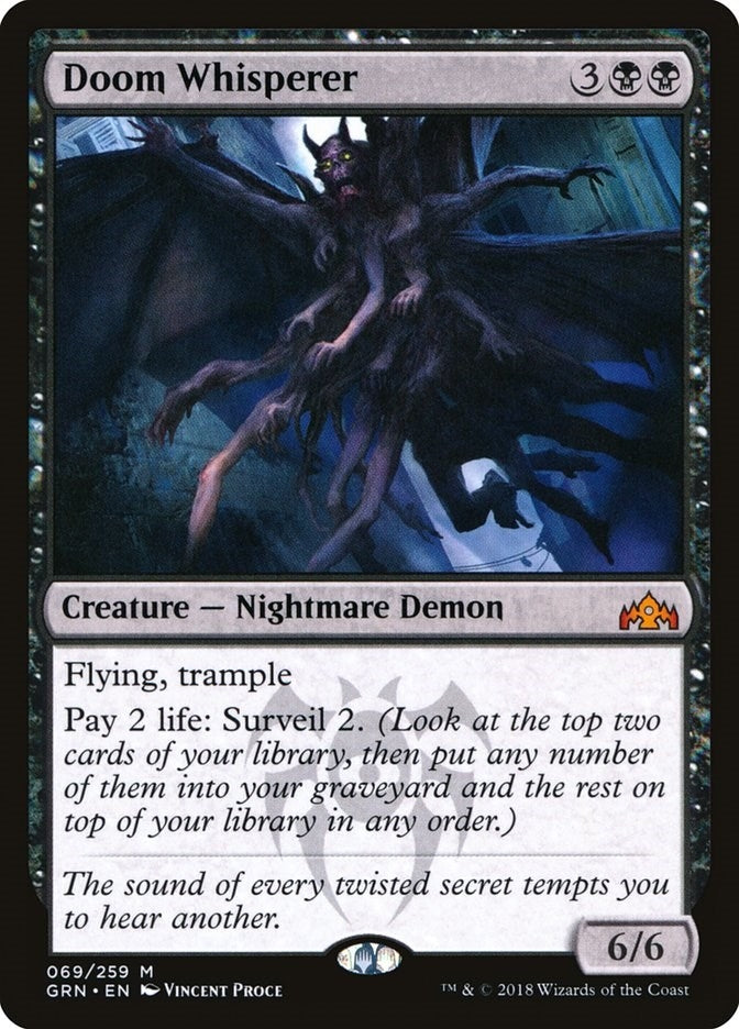 Image for Doom Whisperer (Guilds of Ravnica) (69) - Magic: The Gathering