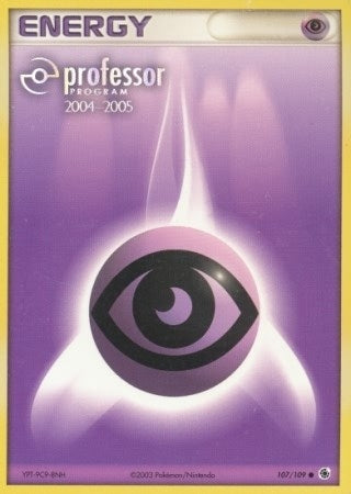 Image for Psychic Energy (2004-2005) (Professor Program Promos) (107/109) - Pokemon