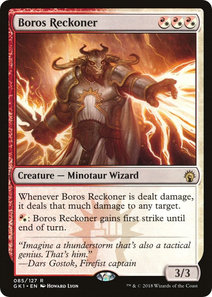 Image for Boros Reckoner (Guilds of Ravnica: Guild Kits) (85) - Magic: The Gathering
