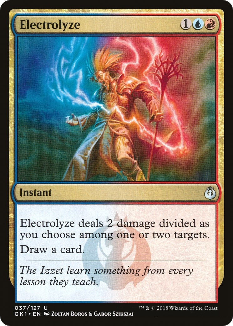 Image for Electrolyze (Guilds of Ravnica: Guild Kits) (37) - Magic: The Gathering