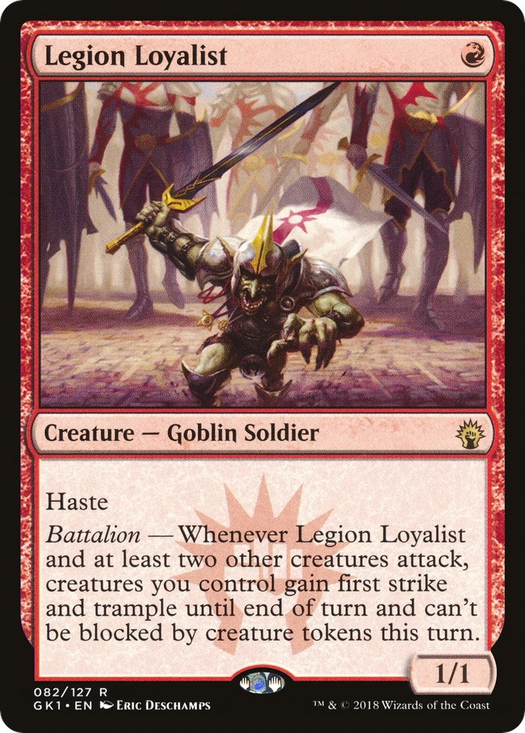 Image for Legion Loyalist (Guilds of Ravnica: Guild Kits) (82) - Magic: The Gathering