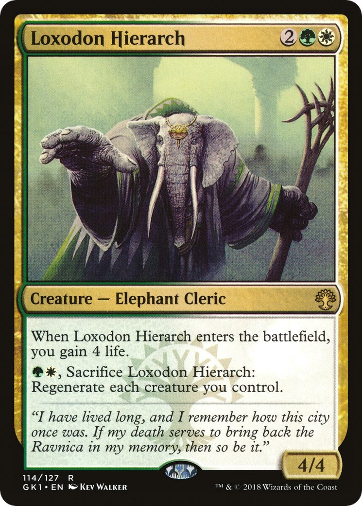 Image for Loxodon Hierarch (Guilds of Ravnica: Guild Kits) (114) - Magic: The Gathering