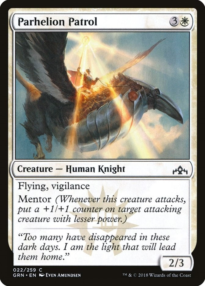 Image for Parhelion Patrol (Guilds of Ravnica) (22) - Magic: The Gathering
