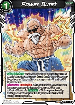 Image for Power Burst (Miraculous Revival) (BT5-115) - Dragon Ball Super: Masters