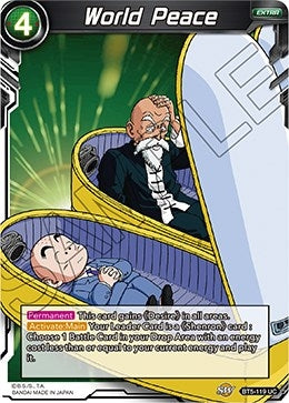 Image for World Peace (Miraculous Revival) (BT5-119) - Dragon Ball Super: Masters