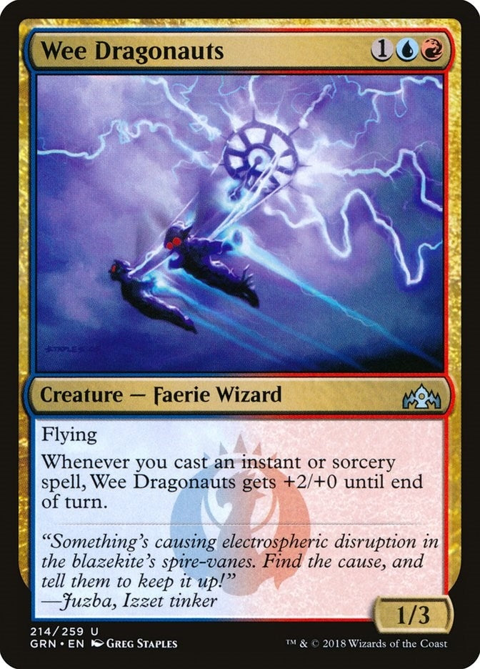 Image for Wee Dragonauts (Guilds of Ravnica) (214) - Magic: The Gathering