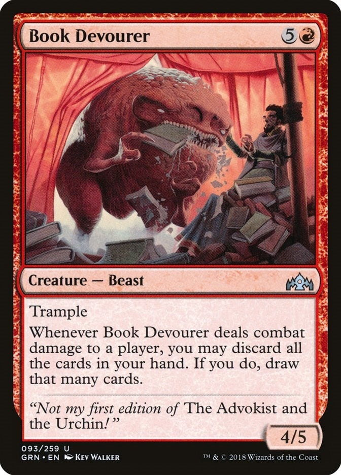 Image for Book Devourer (Guilds of Ravnica) (93) - Magic: The Gathering
