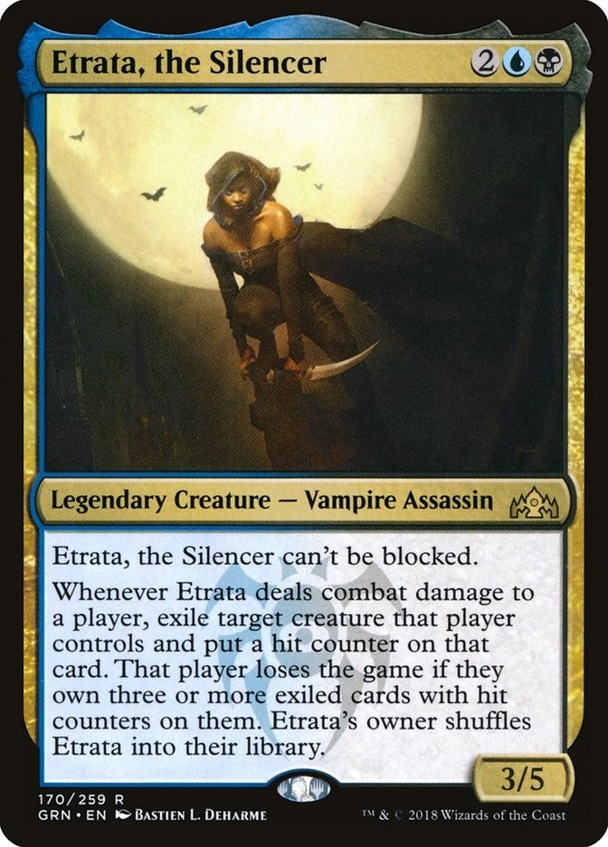 Image for Etrata, the Silencer (Guilds of Ravnica) (170) - Magic: The Gathering
