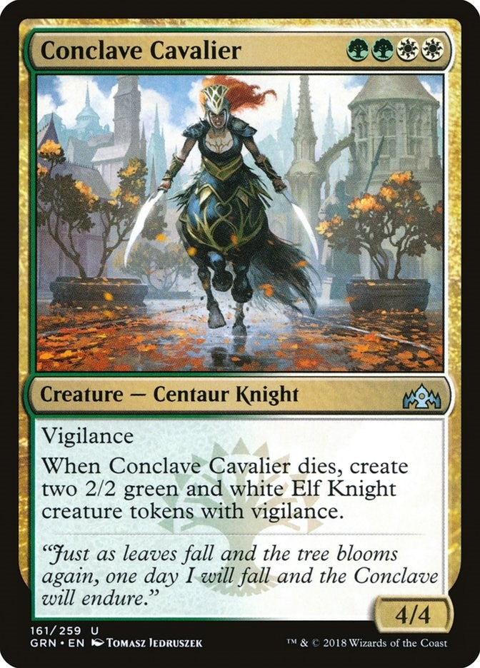 Image for Conclave Cavalier (Guilds of Ravnica) (161) - Magic: The Gathering
