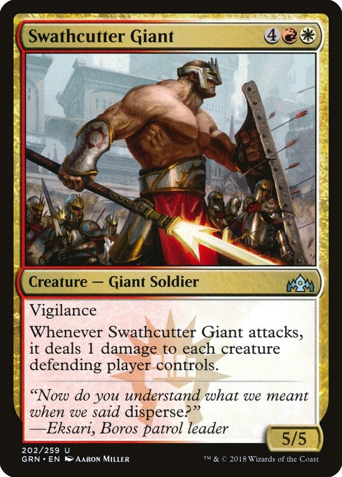 Image for Swathcutter Giant (Guilds of Ravnica) (202) - Magic: The Gathering