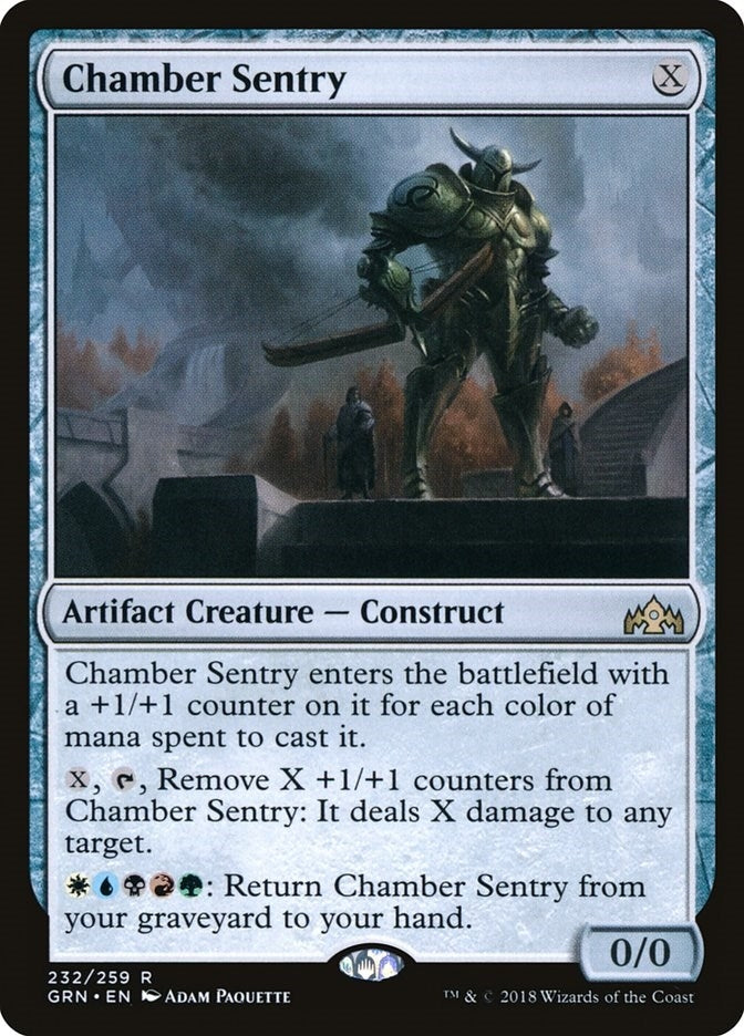 Image for Chamber Sentry (Guilds of Ravnica) (232) - Magic: The Gathering