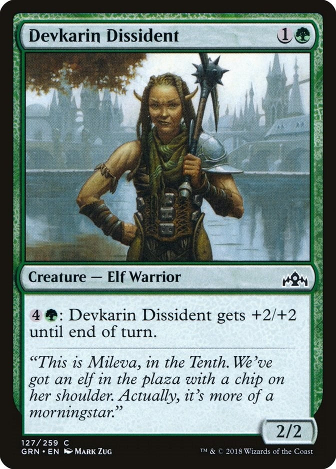 Image for Devkarin Dissident (Guilds of Ravnica) (127) - Magic: The Gathering