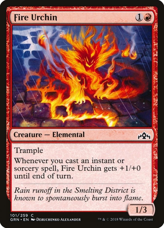 Image for Fire Urchin (Guilds of Ravnica) (101) - Magic: The Gathering
