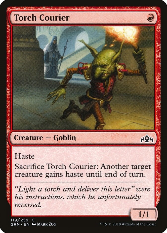 Image for Torch Courier (Guilds of Ravnica) (119) - Magic: The Gathering