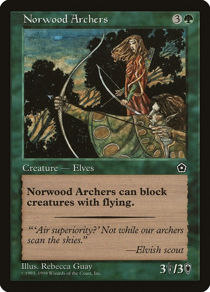 Image for Norwood Archers (Portal Second Age) - Magic: The Gathering