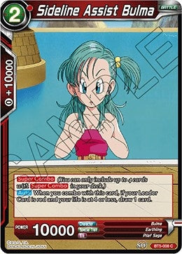 Image for Sideline Assist Bulma (Miraculous Revival) (BT5-008) - Dragon Ball Super: Masters