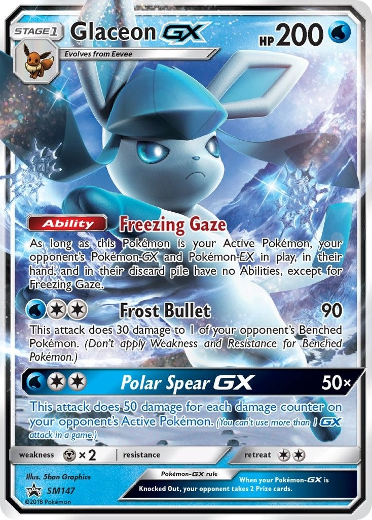 Image for Glaceon GX - SM147 (SM Promos) (SM147) - Pokemon