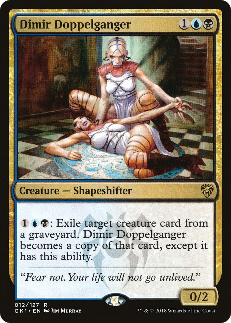 Image for Dimir Doppelganger (Guilds of Ravnica: Guild Kits) (12) - Magic: The Gathering