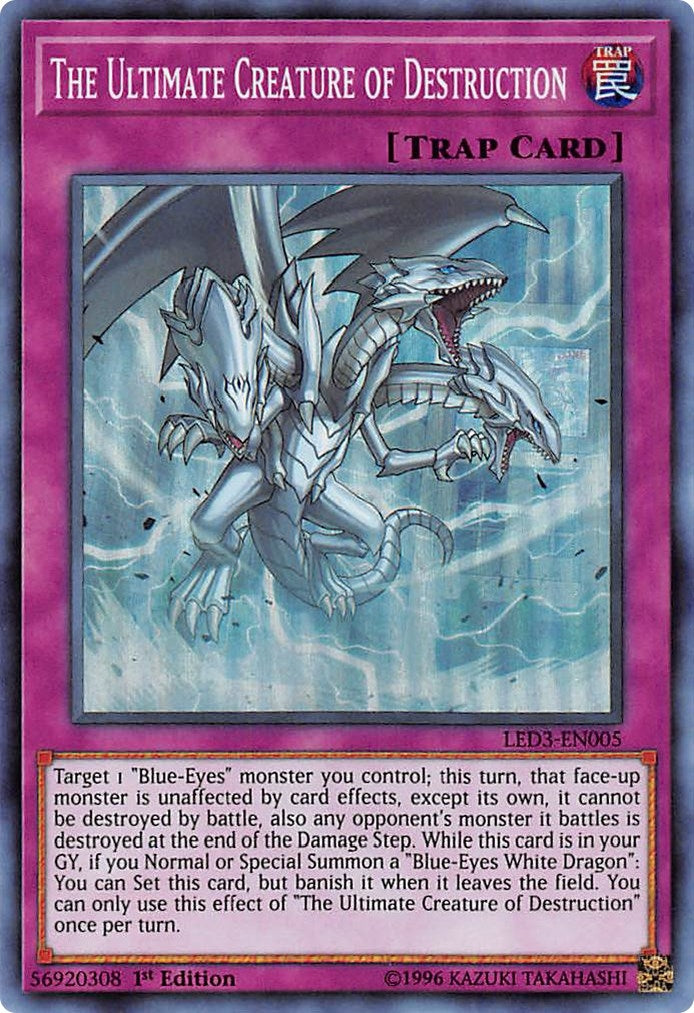 Image for The Ultimate Creature of Destruction (Legendary Duelists: White Dragon Abyss) (LED3-EN005) - YuGiOh