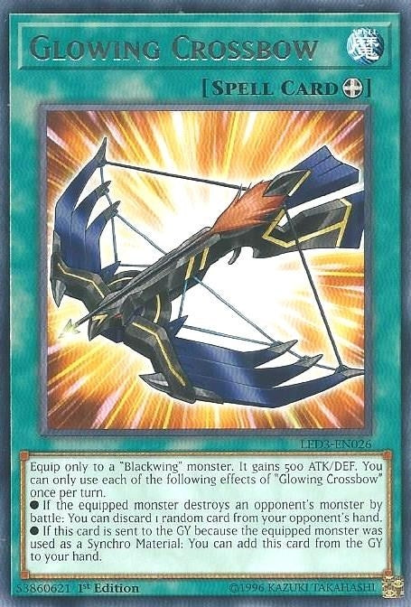 Image for Glowing Crossbow (Legendary Duelists: White Dragon Abyss) (LED3-EN026) - YuGiOh