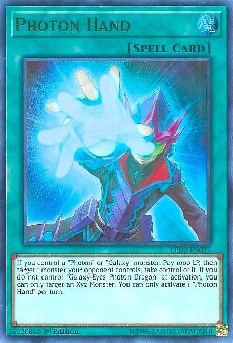 Image for Photon Hand (Legendary Duelists: White Dragon Abyss) (LED3-EN037) - YuGiOh