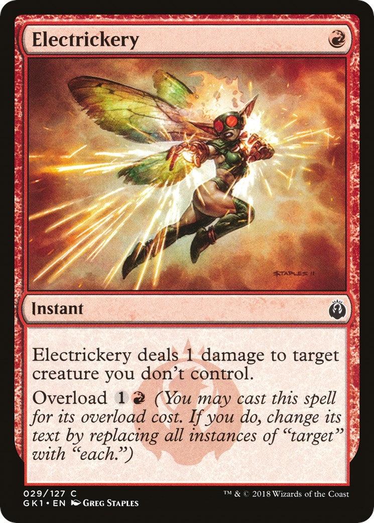 Image for Electrickery (Guilds of Ravnica: Guild Kits) (29) - Magic: The Gathering