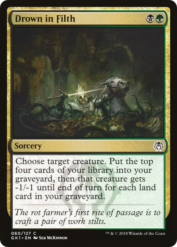 Image for Drown in Filth (Guilds of Ravnica: Guild Kits) (60) - Magic: The Gathering